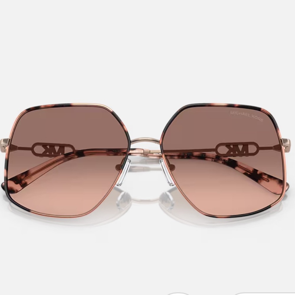 Michael Kors Empire Butterfly Rose Gold Sunglasses - Picture 5 of 8